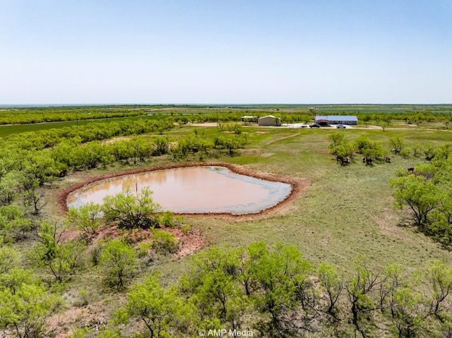 3734 Fm 600 S, Anson, TX 79501 - aerial view featuring a water view