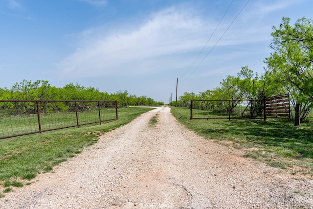 3734 Fm 600 S, Anson, TX 79501 - view of road with a rural view
