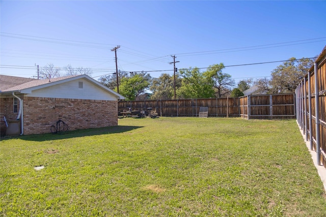 1600 Shaw Dr, Brownwood, TX 76801 - view of yard with a fenced backyard