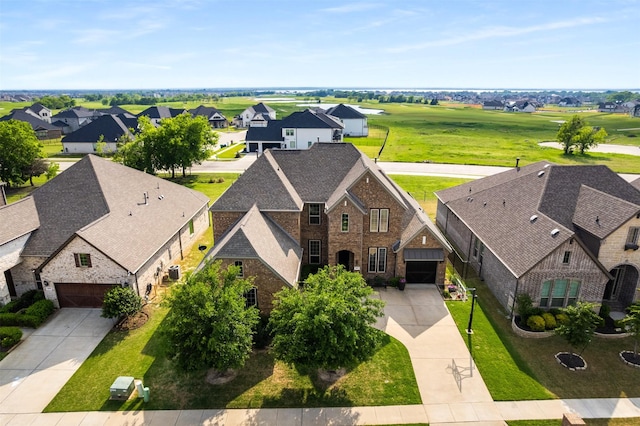 drone / aerial view featuring a residential view