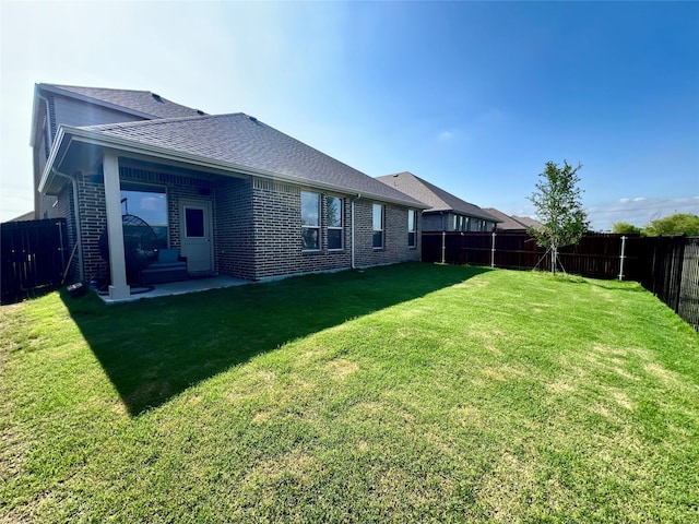 11508 Planter Ln, Fort Worth, TX 76244 - rear view of property with brick siding and a shingled roof