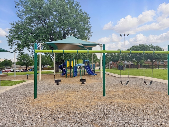 view of community playground