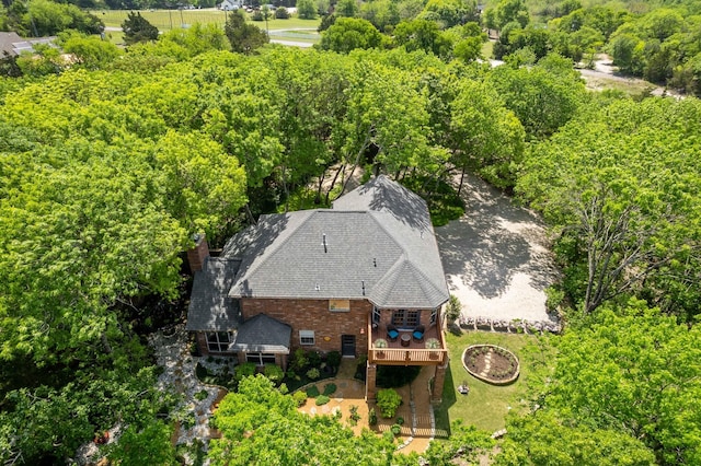 aerial view