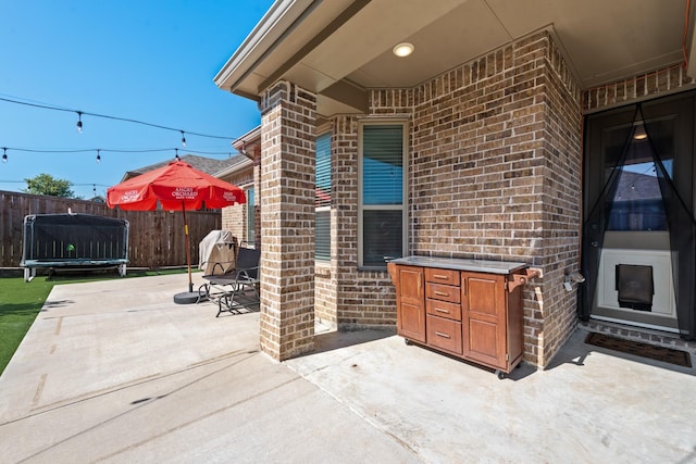 1008 Shire Dr, Aubrey, TX 76227 - view of patio with fence