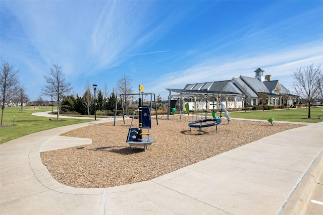 1008 Shire Dr, Aubrey, TX 76227 - community playground with a lawn