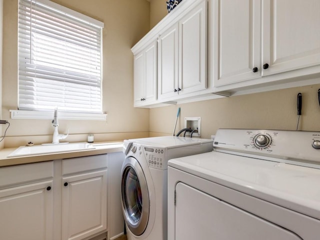 3226 Appleblossom Dr, Frisco, TX 75033 - laundry room with washing machine and dryer and cabinet space