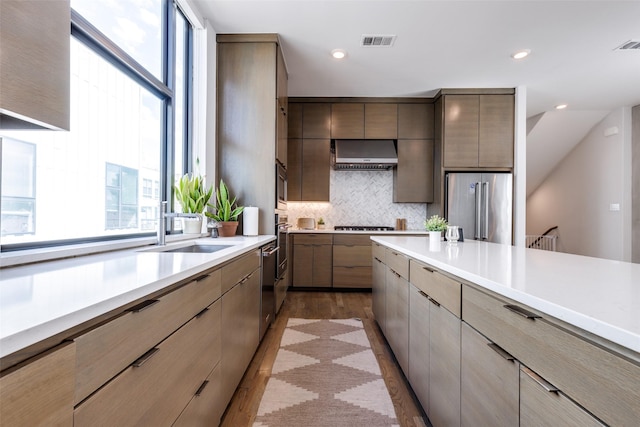1922 La Croix Pl, Dallas, TX 75214 - dining space with light wood finished floors, recessed lighting, and baseboards