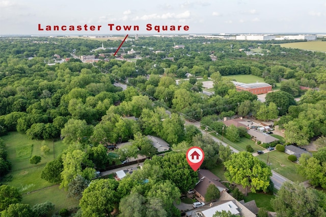bird's eye view