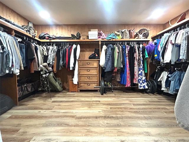 712 State Highway 67, Graham, TX 76450 - spacious closet with wood finished floors