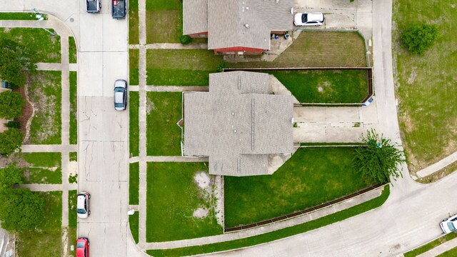drone / aerial view