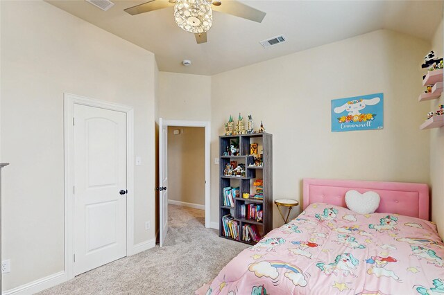 139 Townlake Dr, Prosper, TX 75078 - carpeted bedroom featuring baseboards and a ceiling fan