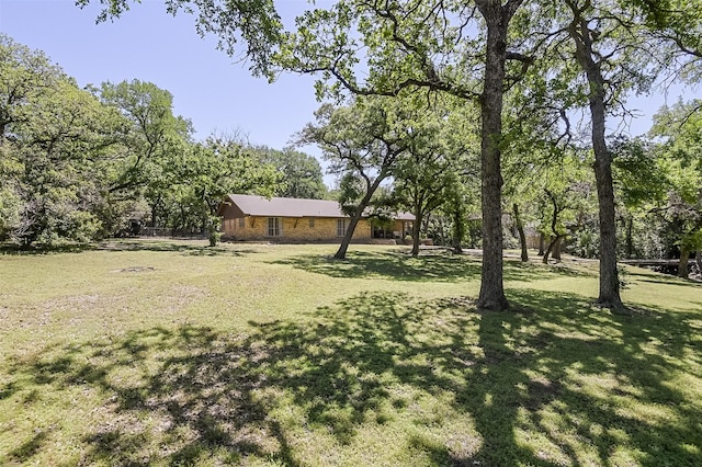 view of yard
