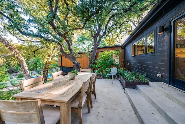 416 Crestwood Dr, Fort Worth, TX 76107 - view of patio / terrace with outdoor dining space
