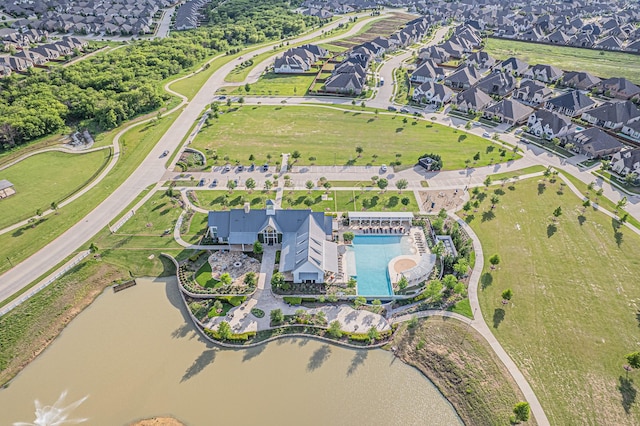 birds eye view of property featuring a residential view