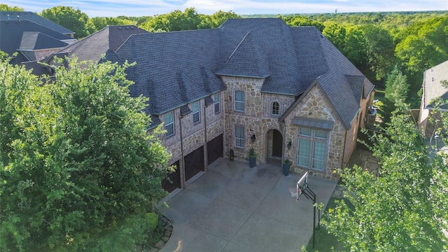 3040 N Camino Lagos, Grand Prairie, TX 75054 - french country home with stone siding
