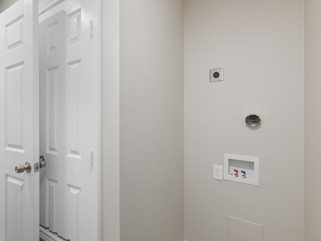 4451 Hardy St, Fort Worth, TX 76106 - laundry area featuring hookup for an electric dryer, washer hookup, and laundry area