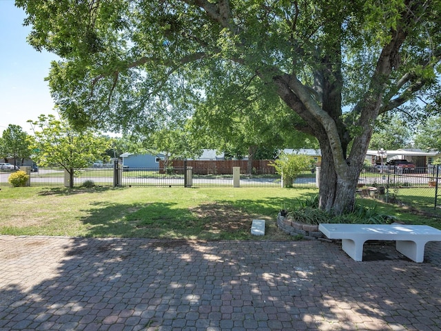 4451 Hardy St, Fort Worth, TX 76106 - view of yard with fence private yard
