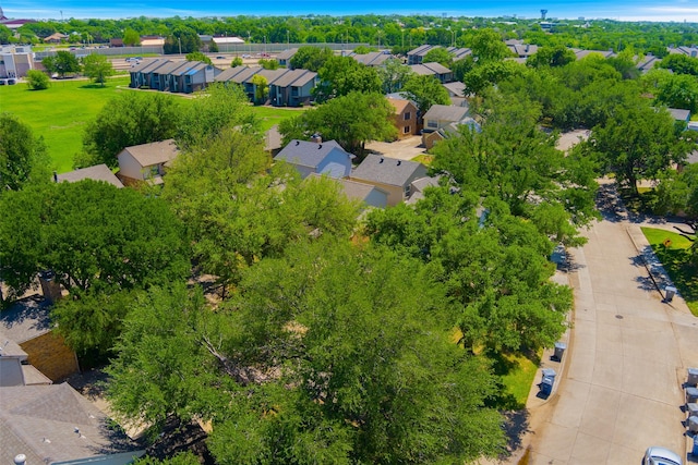 birds eye view of property featuring a residential view