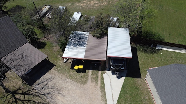 drone / aerial view