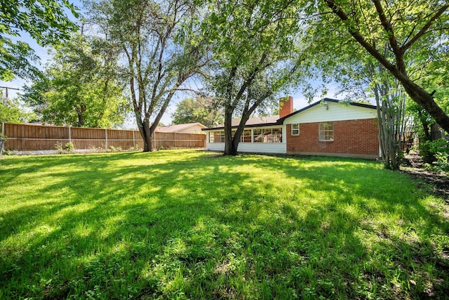 5816 Sandra Dr, Fort Worth, TX 76133 - view of yard featuring fence