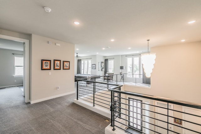 3901 Campania Ct, Colleyville, TX 76034 - home theater featuring baseboards, recessed lighting, and carpet floors
