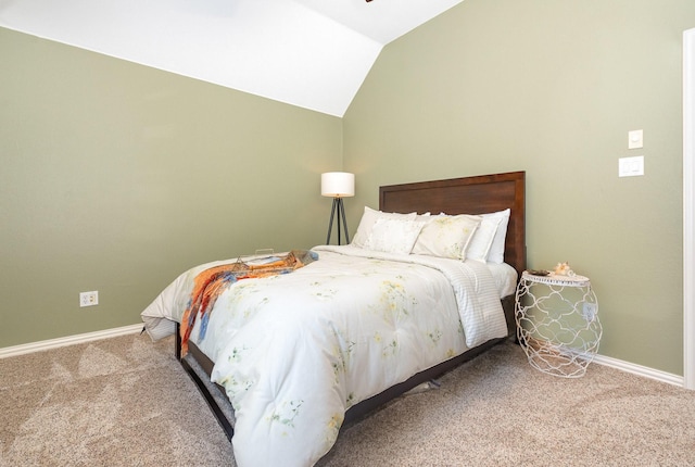 905 Maybach Ct, Mckinney, TX 75071 - bedroom with carpet floors, baseboards, and vaulted ceiling