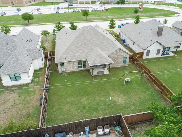drone / aerial view