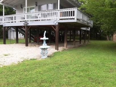 exterior space with a wooden deck