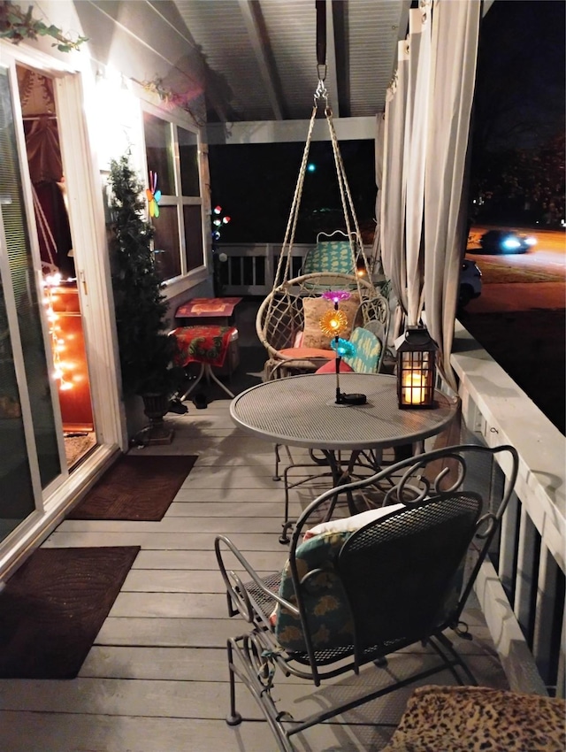 view of deck