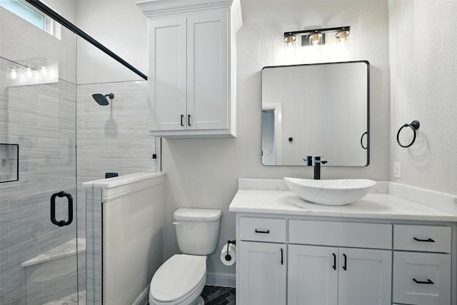165 Rio Rancho Dr, Decatur, TX 76234 - full bathroom featuring vanity and a shower stall