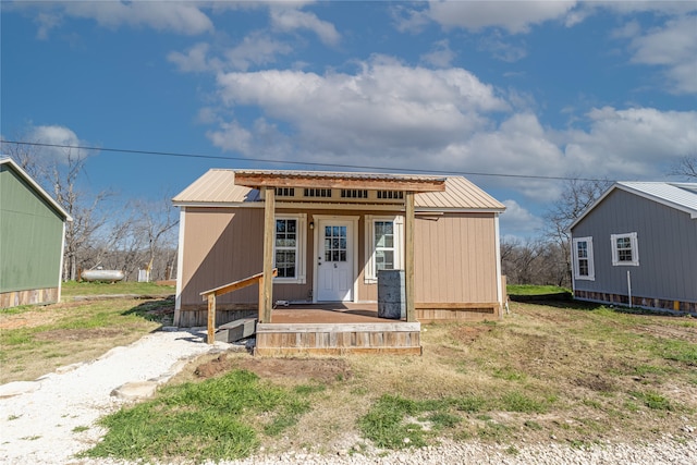 4403 Fm-205, Glen Rose, TX 76043 - view of front of home with covered porch and metal roof