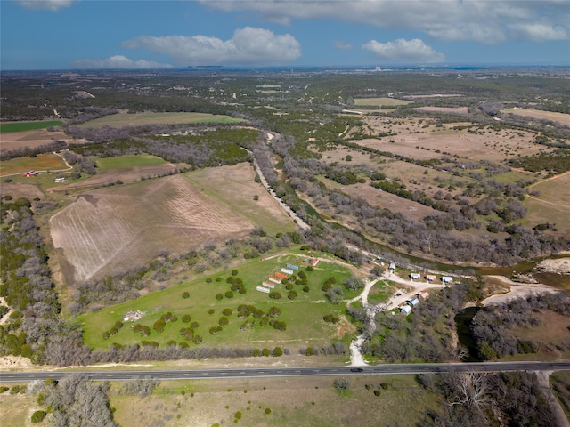 4403 Fm-205, Glen Rose, TX 76043 - birds eye view of property featuring a rural view