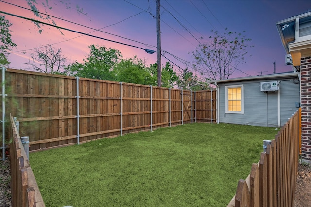 521 Texas St, Denton, TX 76209 - view of yard with a fenced backyard