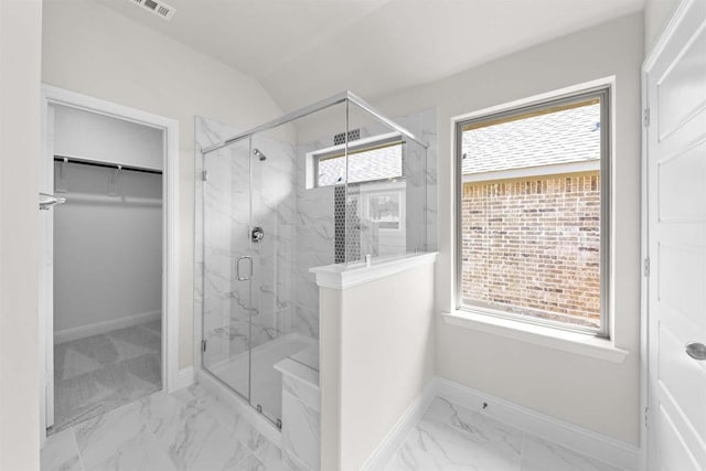 214 Fairmont, Princeton, TX 75407 - full bath featuring baseboards, plenty of natural light, and marble finish floor
