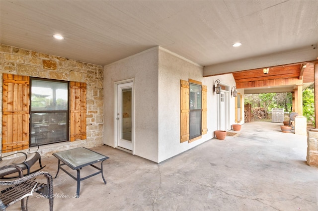 view of patio