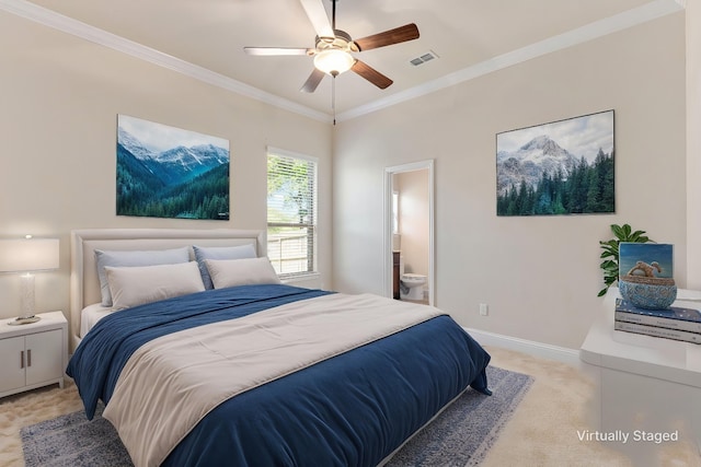 141 Claremont Dr, Ovilla, TX 75154 - bedroom with a raised ceiling, baseboards, crown molding, and dark wood-type flooring