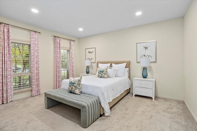 4312 Bellaire Dr S Unit 141, Fort Worth, TX 76109 - bedroom featuring recessed lighting and carpet floors