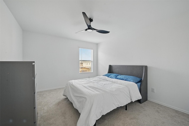 849 Breakwater Dr, Princeton, TX 75407 - bedroom with carpet, a ceiling fan, and baseboards