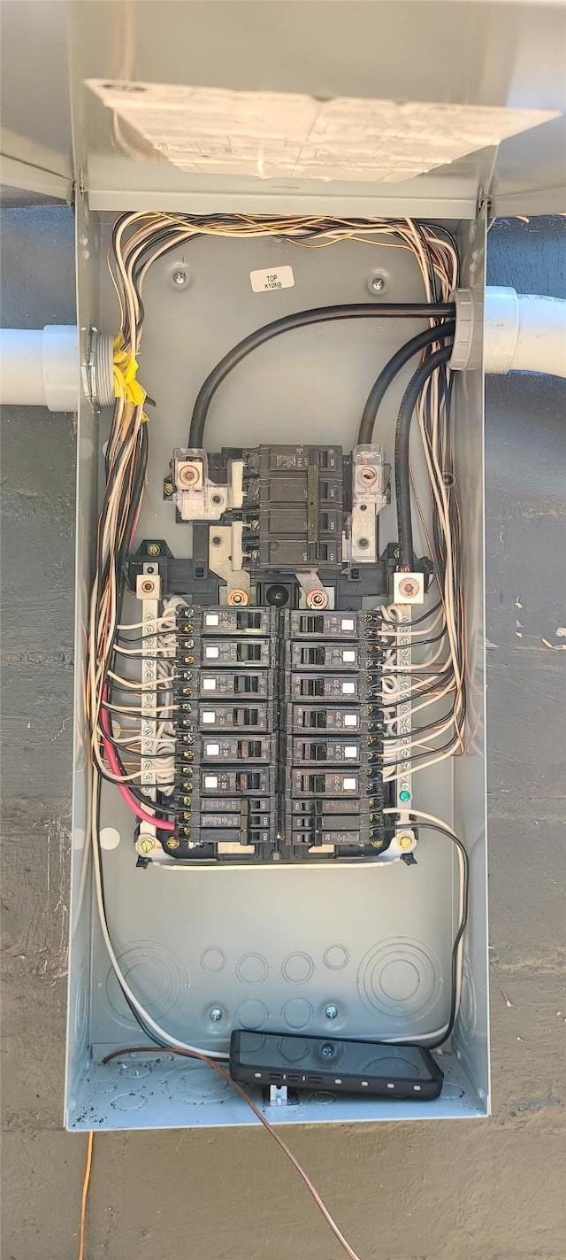 utilities with electric panel