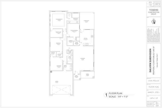 10121 Budtime Ln, Dallas, TX 75217 - floor plan