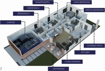 10121 Budtime Ln, Dallas, TX 75217 - view of layout