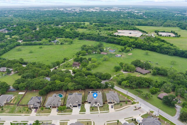 drone / aerial view