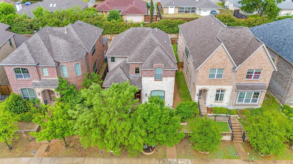5019 Empire Way, Irving, TX 75038 - bird's eye view with a residential view