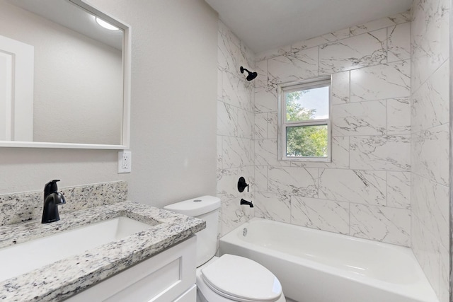 1500 W Collin, Corsicana, TX 75110 - bathroom with toilet, vanity, and shower / bath combination
