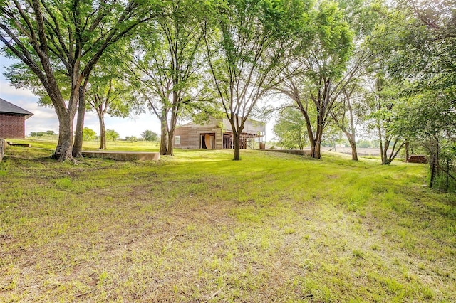 view of yard
