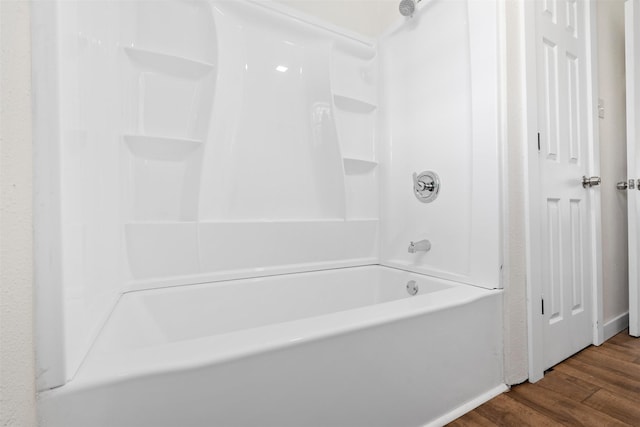 5409 Mallory Dr, Haltom City, TX 76117 - full bathroom with wood finished floors