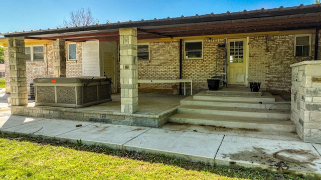 760 College Farm, Stephenville, TX 76401 - back of house featuring brick siding