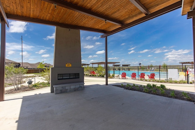 4114 Anglers Way, Royse City, TX 75189 - view of patio featuring fence