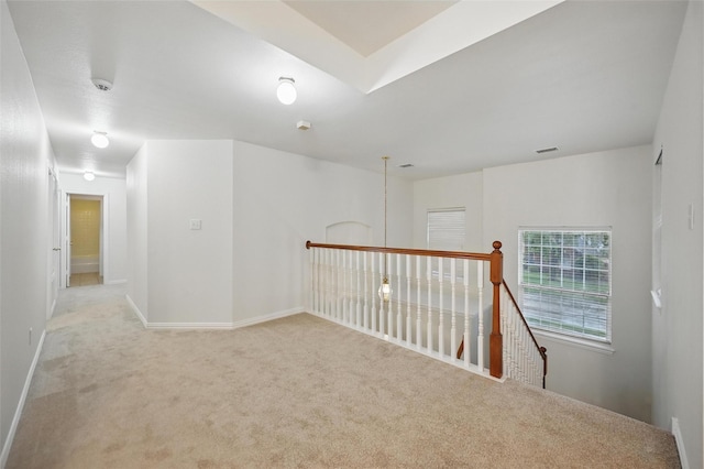 1405 Blue Gill Ln, Crowley, TX 76036 - spare room featuring a ceiling fan, baseboards, and carpet