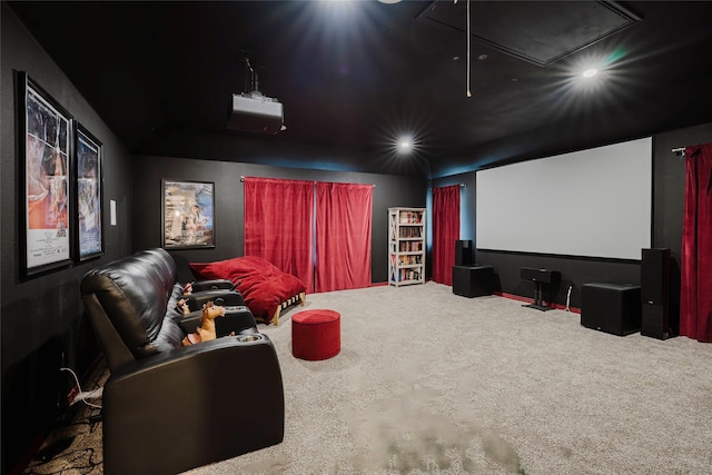 462 Pleasant Hill Ln, Fate, TX 75189 - carpeted home theater room featuring recessed lighting